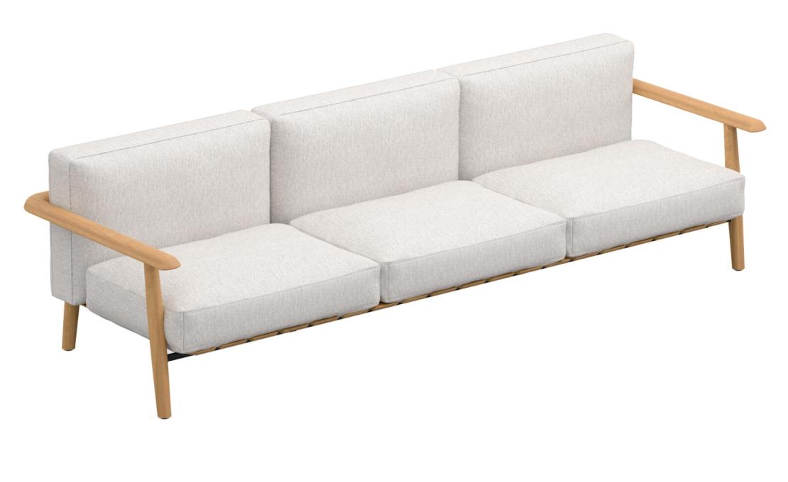 Уличный диван от фабрики Royal Botania модель MAMBO LOUNGE-SOFA