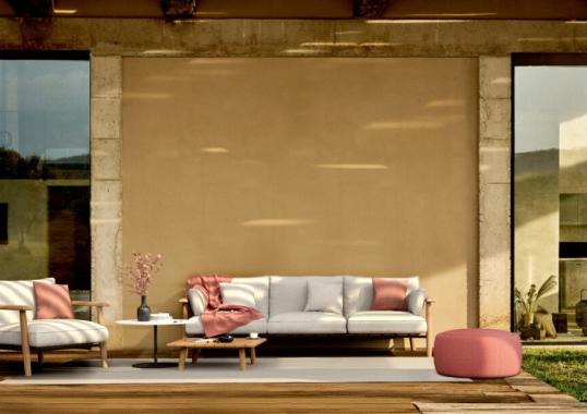 Уличный диван от фабрики Royal Botania модель MAMBO LOUNGE-SOFA