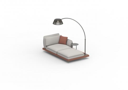 Уличный диван от фабрики Royal Botania модель MOZAIX-SOFA