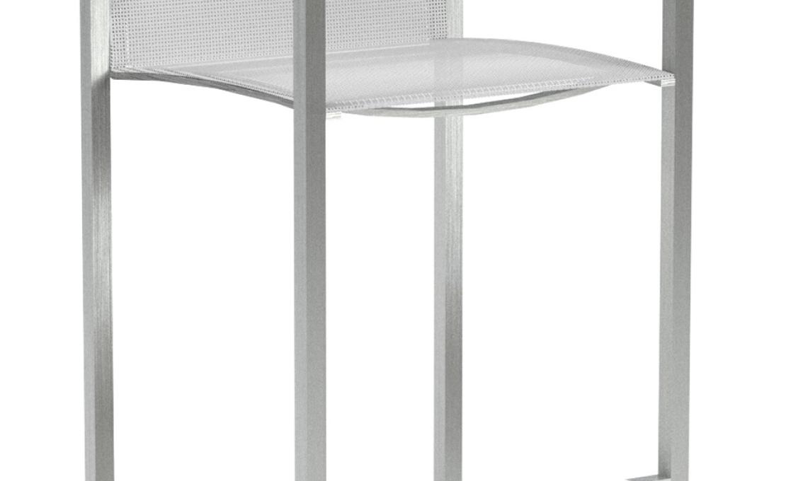 Уличный барный стул от фабрики Royal Botania модель NNX 43T