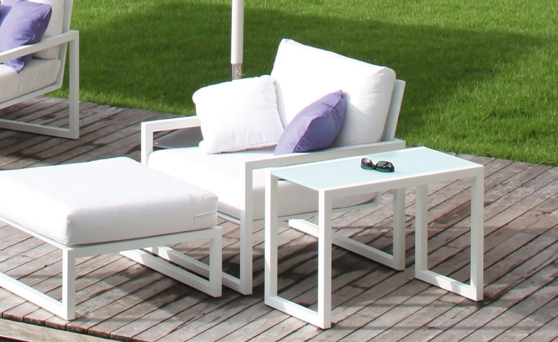 Уличный стол от фабрики Royal Botania модель Ninix Lounge Table