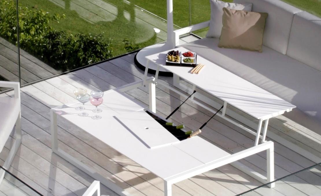 Уличный стол от фабрики Royal Botania модель NNXL 150T