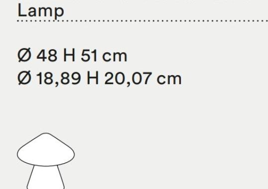 Настольная лампа Tacchini OADA48/TABLELAMP image 2
