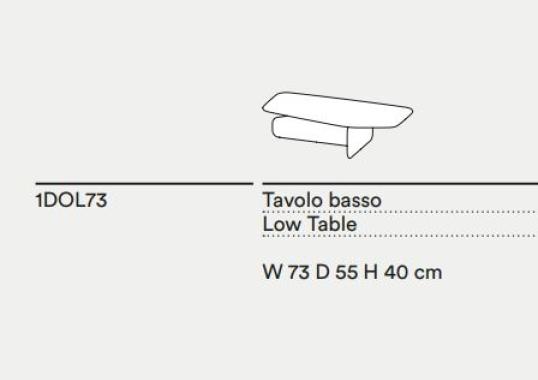 Журнальный столик Tacchini 1DOL/COFFEETABLE image 2