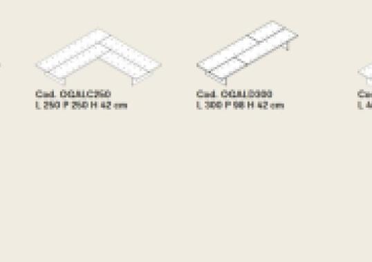Банкетка Tacchini GALLERIA MODULAR SYSTEM image 2