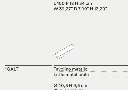 Банкетка Tacchini GALLERIA MODULAR SYSTEM image 4