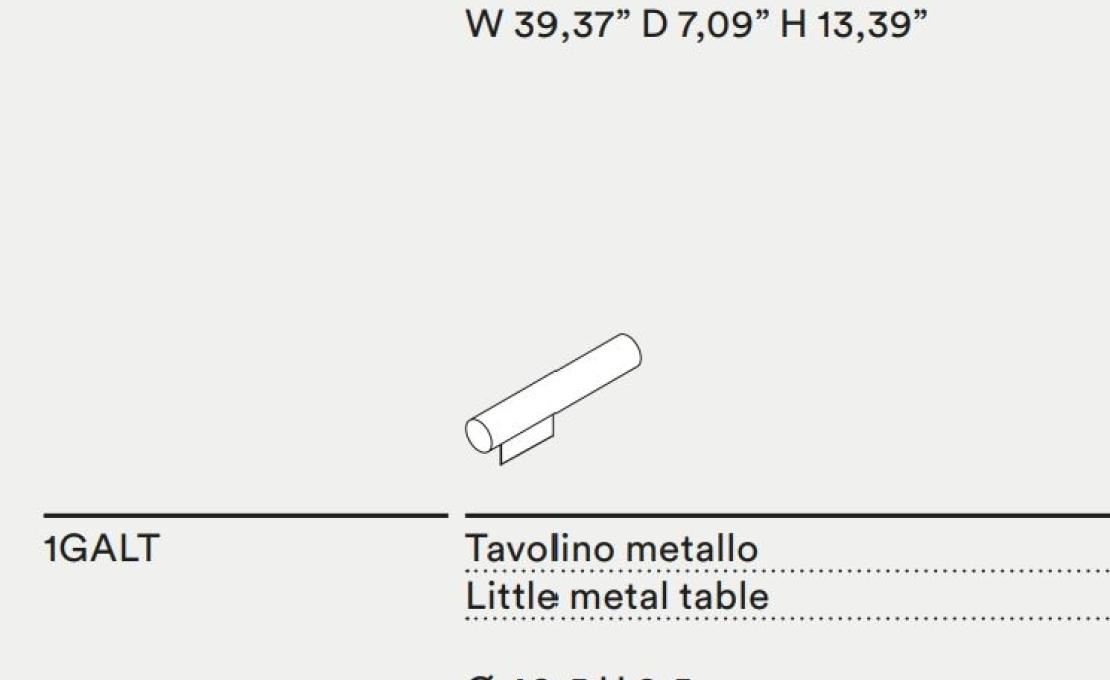 Банкетка от фабрики Tacchini модель GALLERIA MODULAR SYSTEM