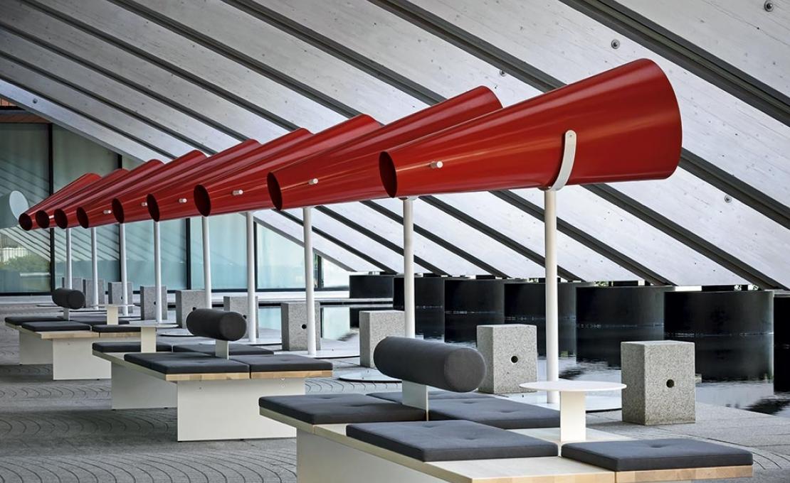 Банкетка от фабрики Tacchini модель GALLERIA MODULAR SYSTEM