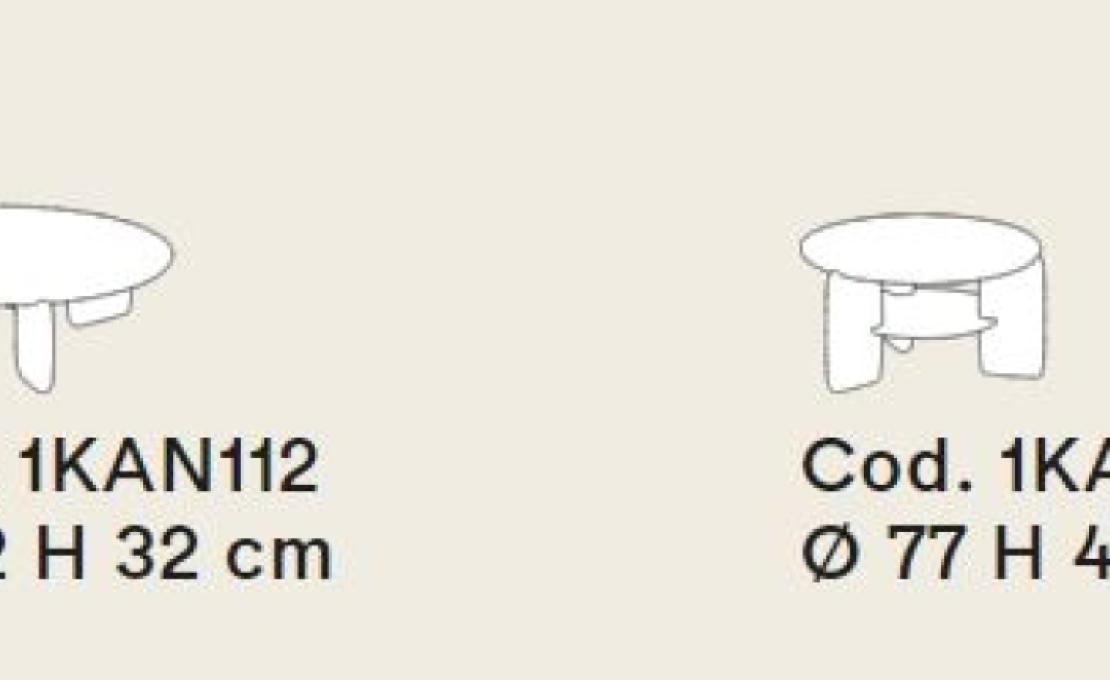 Журнальный столик от фабрики Tacchini модель 1KAN/COFFEETABLE