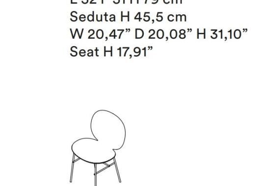 Стул Tacchini OKELC52/CHAIR image 2