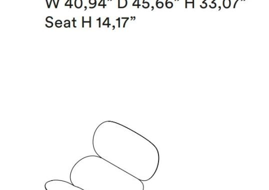 Шезлонг Tacchini OKELL104/CHAISELONGUE image 2