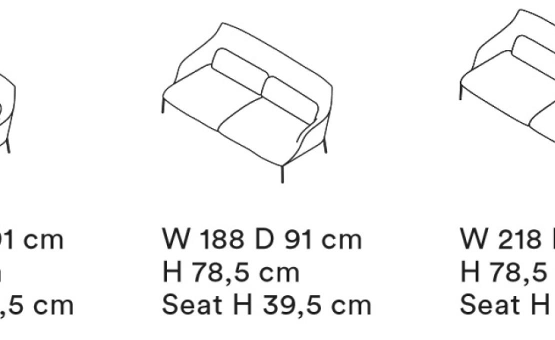 Диван от фабрики Tacchini модель OLIM/SOFA