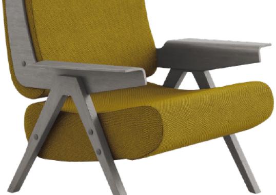 Кресло Tacchini OLING78/LINAWOOL image 1