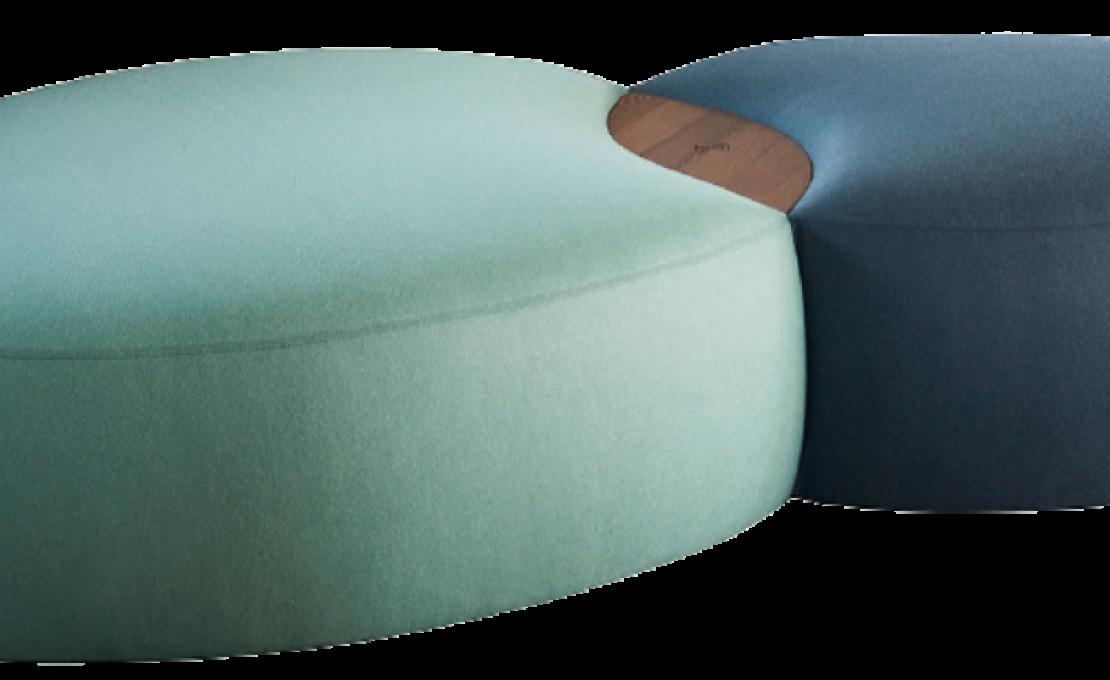 Банкетка от фабрики Tacchini модель OMAT/SEATING