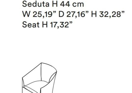 Кресло Tacchini OMAY64/ARMCHAIR image 2