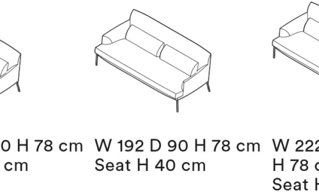 Диван от фабрики Tacchini модель OMON/SOFA