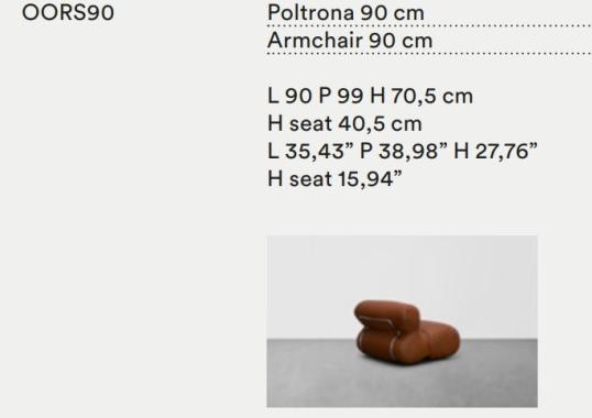Кресло Tacchini OORS90 image 2