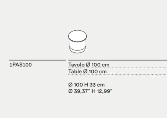Журнальный столик Tacchini 1PAS/LOWTABLE image 2