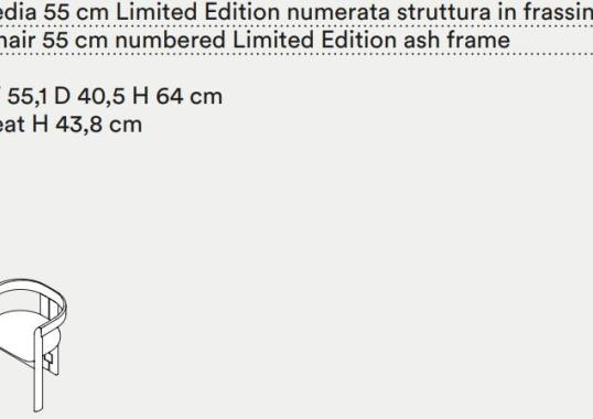 Стул Tacchini OPI55L/CHAIR image 2