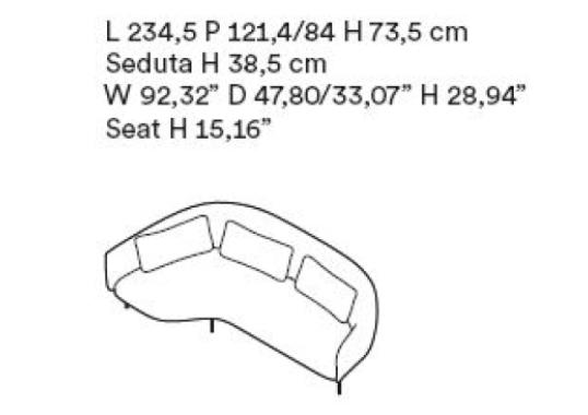 Диван Tacchini OROM24/SOFA image 2