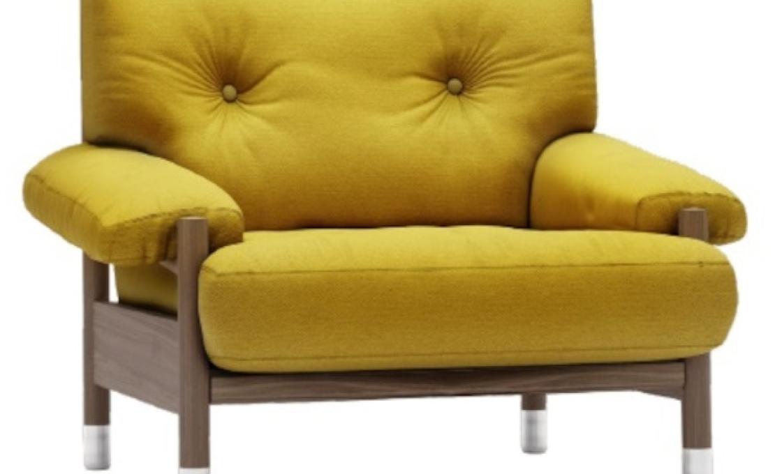 Кресло от фабрики Tacchini модель SELLA ARM