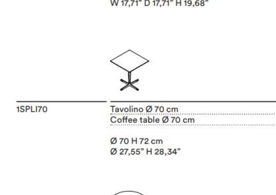 Журнальный столик Tacchini 1SPLI/COFFEETABLE image 2
