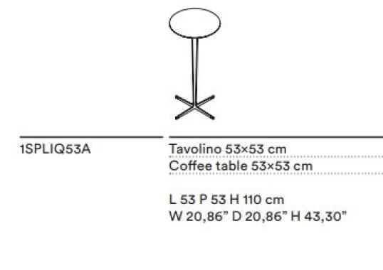 Журнальный столик Tacchini 1SPLI/COFFEETABLE image 3