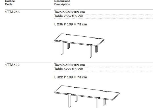 Стол Tacchini 1TTA/TTABLE image 2