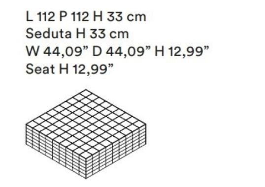 Пуф Tacchini OQUAR112/POUF image 2