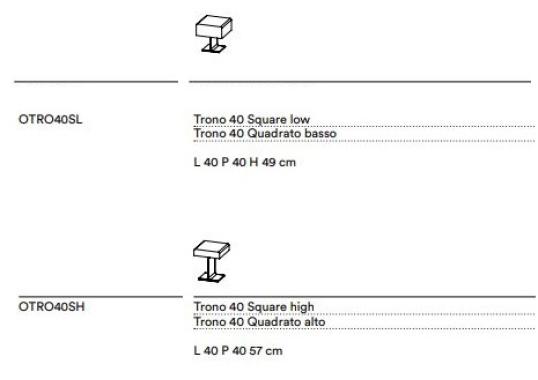 Пуф Tacchini OTRO/TRONOSQUAREOTTOMAN image 2