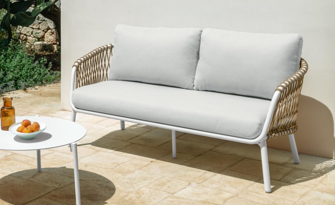 Уличный диван от фабрики Talenti модель ABEL SOFA