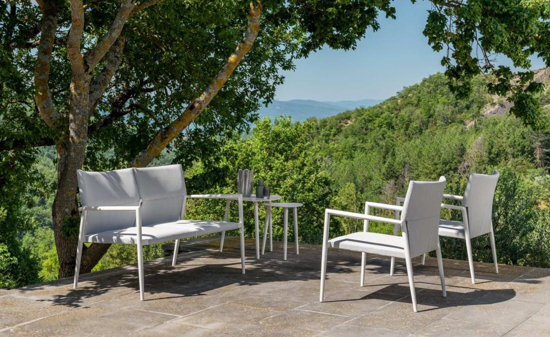 Уличный диван от фабрики Talenti модель ADAM SOFA