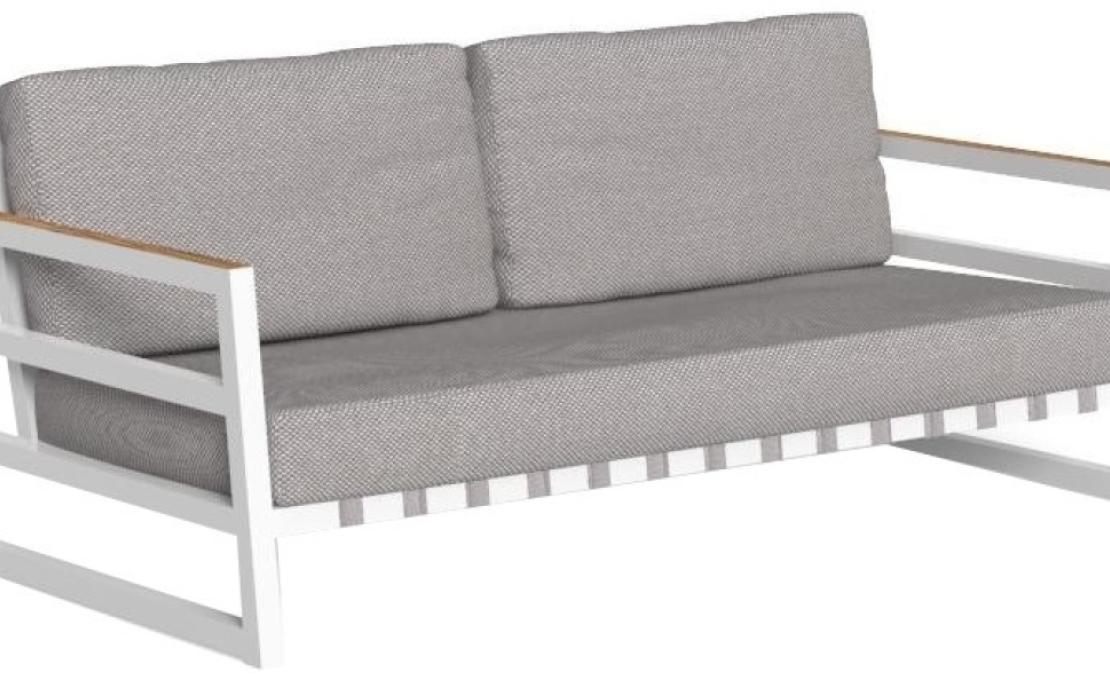 Уличный диван от фабрики Talenti модель ALABAMA ALU SOFA