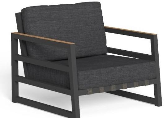 Кресло уличное Talenti ALABAMA ALU ARMCHAIR image 2