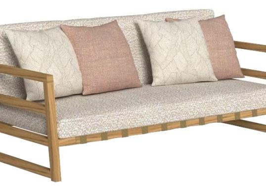 Уличный диван Talenti ALABAMA WOOD SOFA image 1