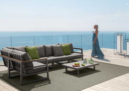 Уличный стол Talenti ALABAMA ALU COFFEE TABLE image 3