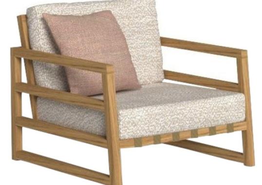 Кресло уличное Talenti ALABAMA WOOD ARMCHAIR image 1