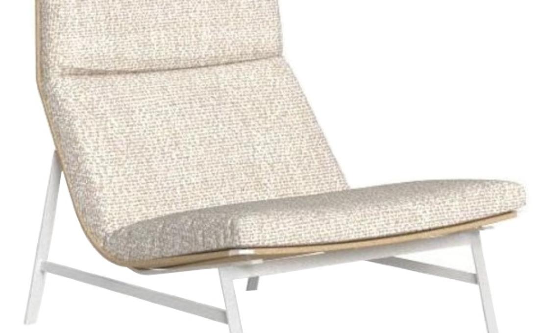 Уличное кресло от фабрики Talenti модель ALLURE LOUNGE ARM