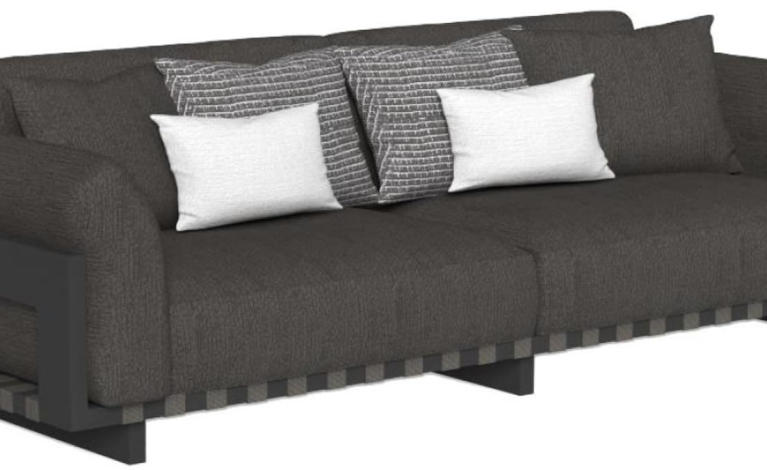 Уличный диван от фабрики Talenti модель ARGO ALU SOFA