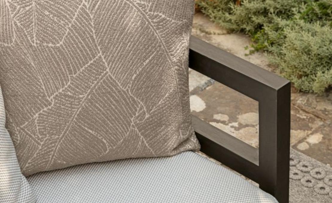 Уличный диван от фабрики Talenti модель ALABAMA WOOD SOFA