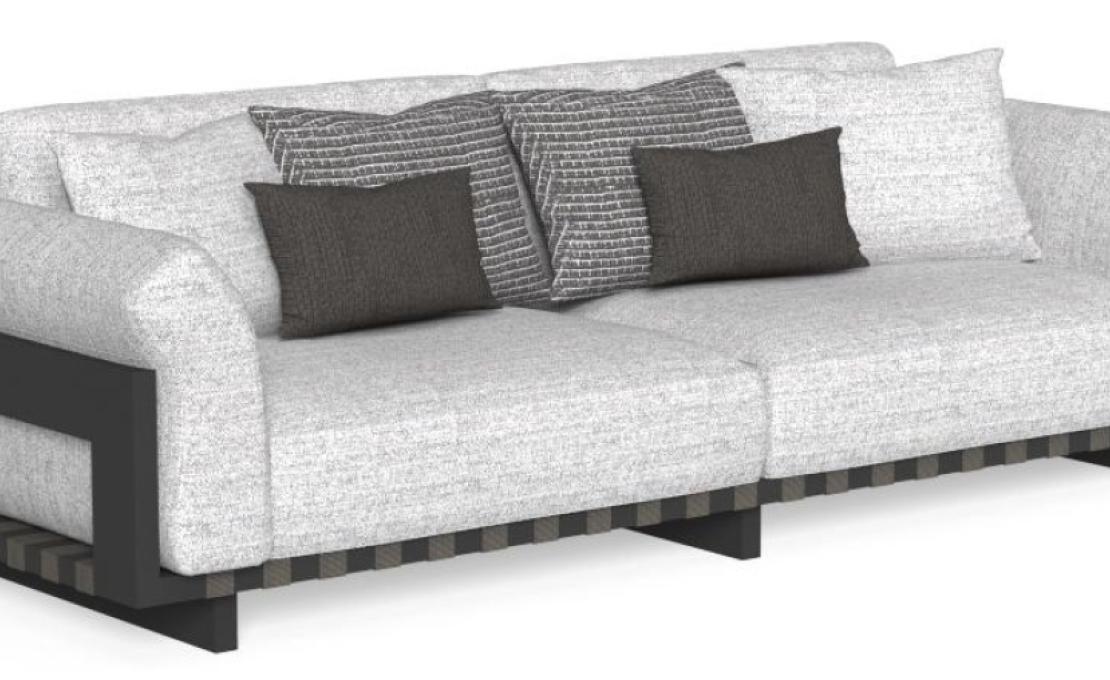 Уличный диван от фабрики Talenti модель ARGO ALU SOFA