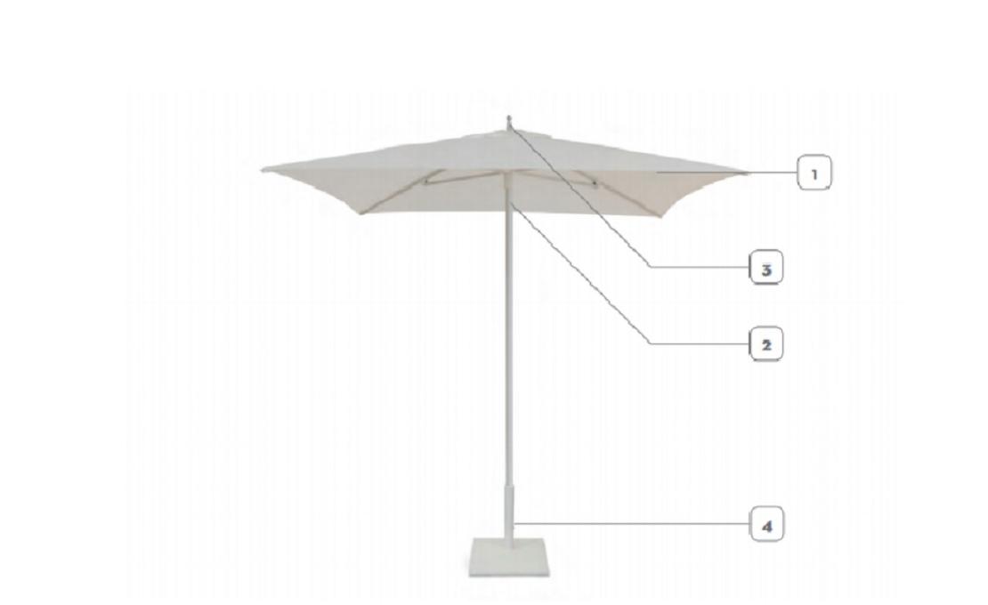 Зонтики от фабрики Talenti модель Apollo Parasol