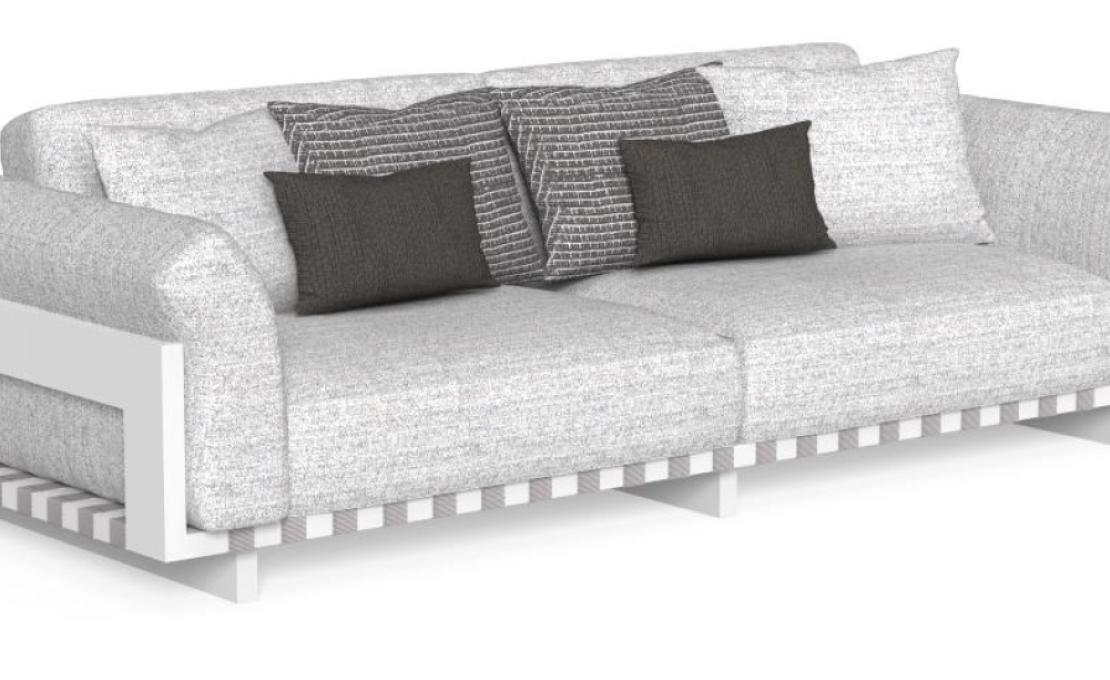 Уличный диван от фабрики Talenti модель ARGO ALU SOFA