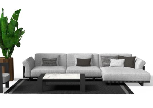Уличный диван Talenti ARGO ALU MODULAR SOFA image 2