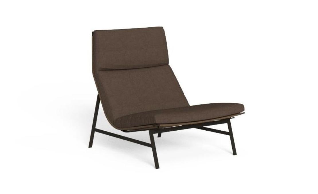 Уличное кресло от фабрики Talenti модель ALLURE LOUNGE ARM