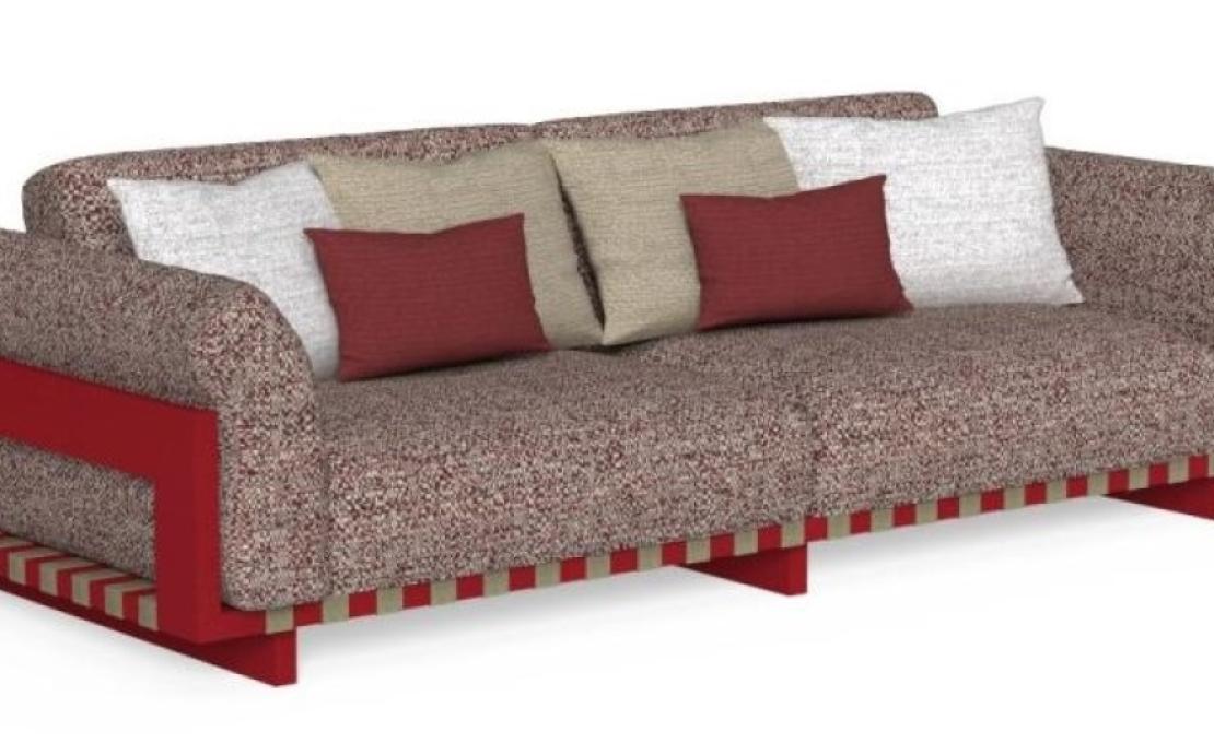 Уличный диван от фабрики Talenti модель ARGO ALU SOFA
