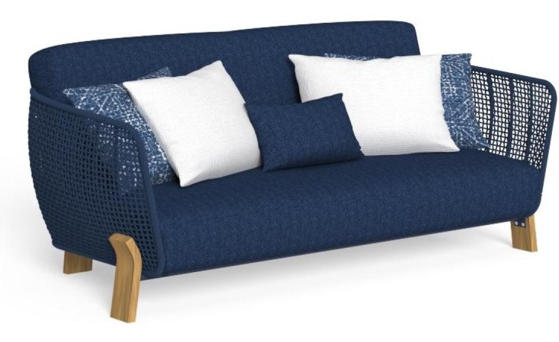 Уличный диван от фабрики Talenti модель ARGO WOOD SOFA LOVE SEAT