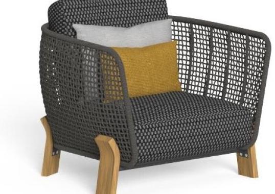 Кресло уличное Talenti ARGO WOOD ARMCHAIR image 3