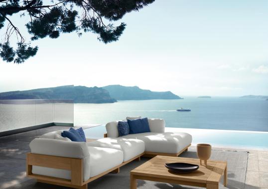 Уличный стол Talenti ARGO WOOD COFFEE TABLE image 3