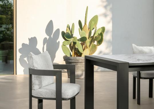 Уличный стул от фабрики Talenti модель ARGO ALU 
